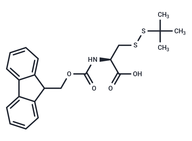 N-(((9H-Fluoren-9-yl)methoxy)carbonyl)-S-(tert-butylthio)-L-cysteine