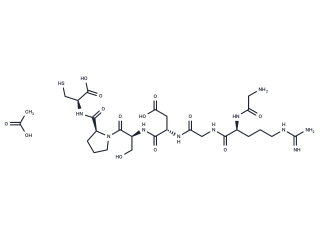 GRGDSPC acetate