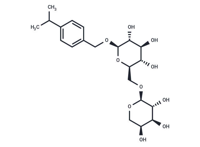 7-[α-L-Arabinopyranosyl-(1→6)-β-D-glucopyranosyloxy]cuminol