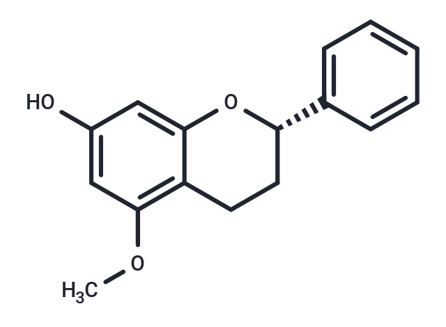 (2S)-5-Methoxyflavan-7-ol