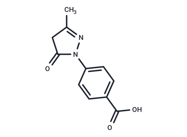 4-(3-Methyl-5-oxo-2-pyrazolin-1-yl)benzoic acid