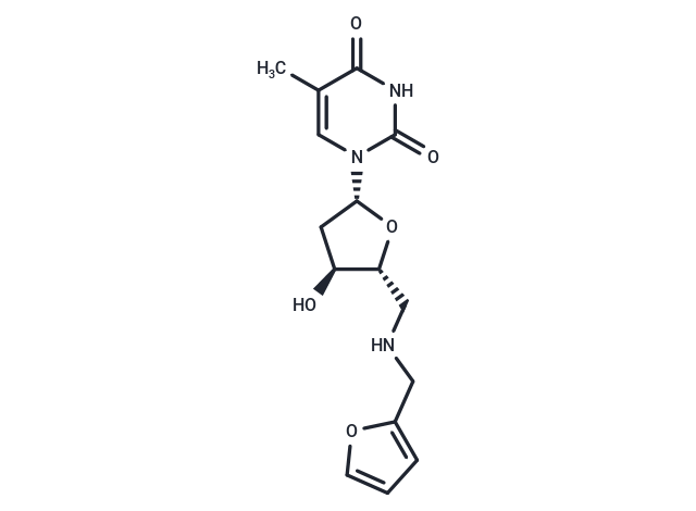 5’-Deoxy-5’-furfurylamino   thymidine