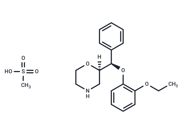 (R,R)-Reboxetine mesylate