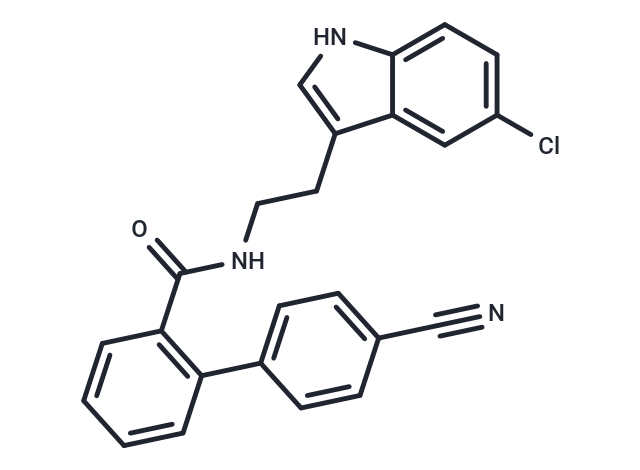 N-[2-(5-Chloro-1H-indol-3-yl)ethyl]-4'-cyanobiphenyl-2-carboxaMide