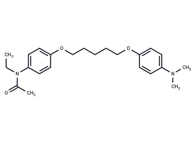 Acetanilide, 4'-(5-(p-(dimethylamino)phenoxy)pentyloxy)-N-ethyl-