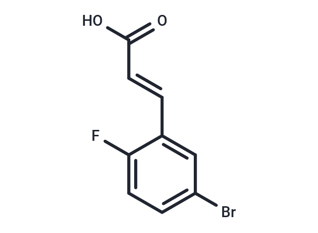 5-Bromo-2-fluorocinnamic acid