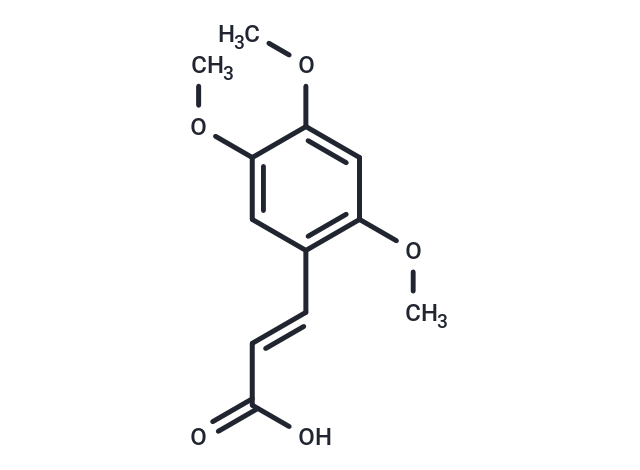 2,4,5-Trimethoxycinnamic acid