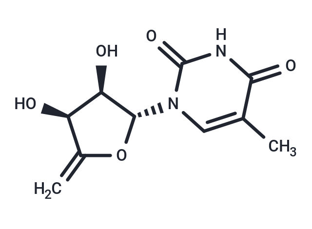 4’,5’-Didehydro-5’-deoxy-5-methyluridine