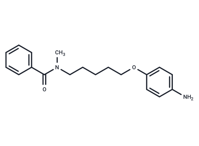 Benzamide, N-(5-(p-aminophenoxy)pentyl)-N-methyl-