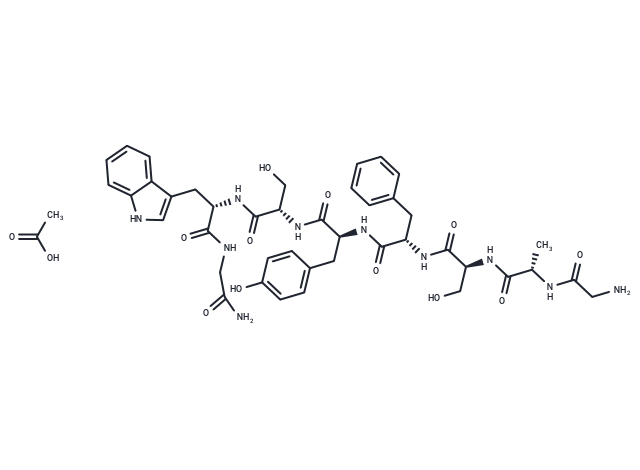 Leucokinin VIII acetate
