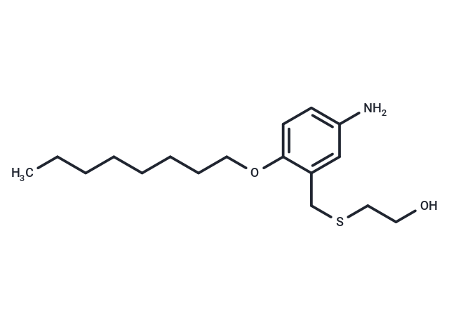 Ethanol, 2-((5-amino-4-(octyloxy)benzyl)thio)-