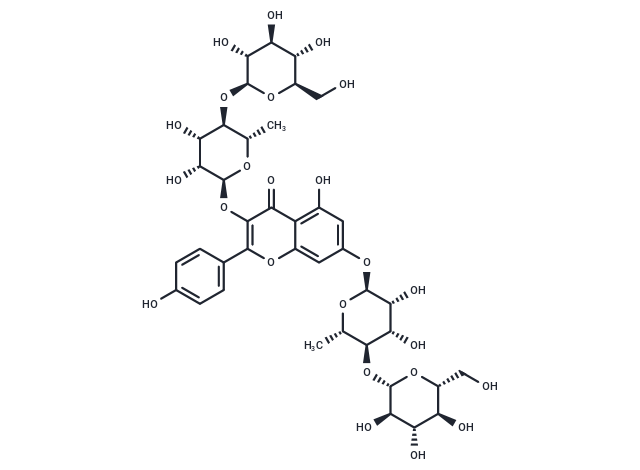 Kaempferol 3,7-bis(α-L-rhamnose-D-glucose)