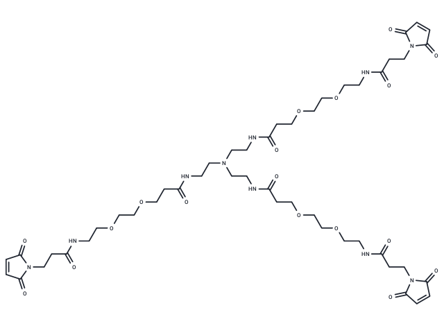 Tri(Mal-PEG2-amide)-amine