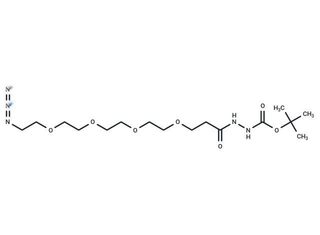 Azido-PEG4-hydrazide-Boc