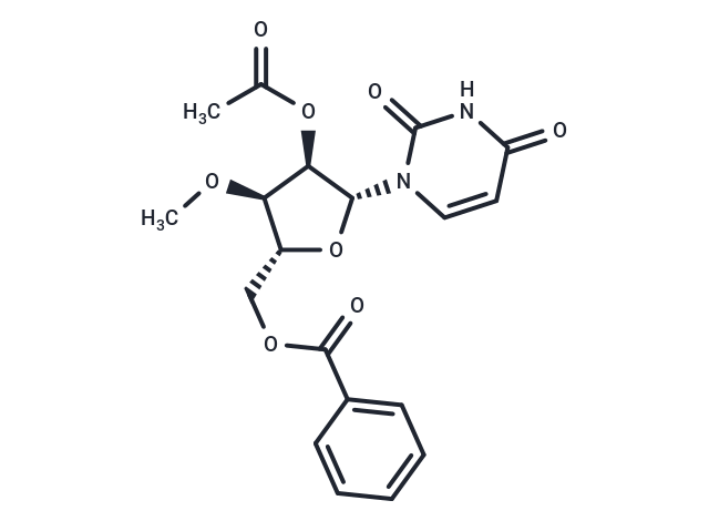 3’-O-Methyl-2’-O-acetyl-5’-O-benzoyluridine