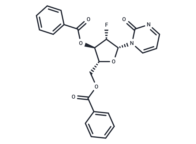 3’,5’-Bis-O-benzoyl-2’-Deoxy-2’-fluoro-4-deoxy-arabinouridine