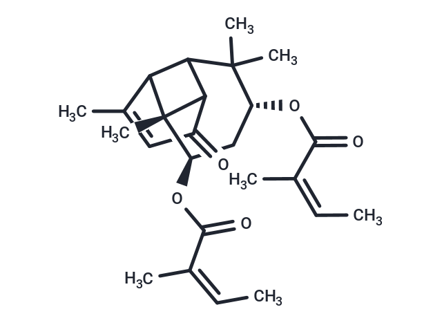 8,10-Dihydroxy-3-longipinen-5-one, diangeloyl