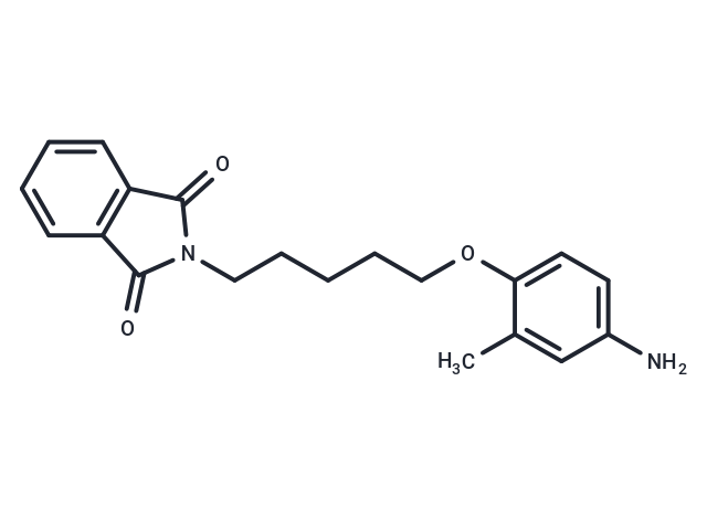 Phthalimide, N-(5-(4-amino-o-tolyloxy)pentyl)-