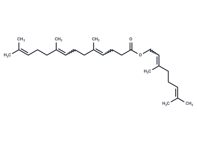 3,7-dimethylocta-2,6-dienyl 5,9,13-trimethyltetradeca-4,8,12-enoate