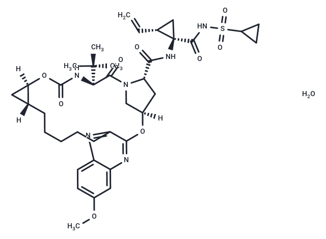 Grazoprevir hydrate