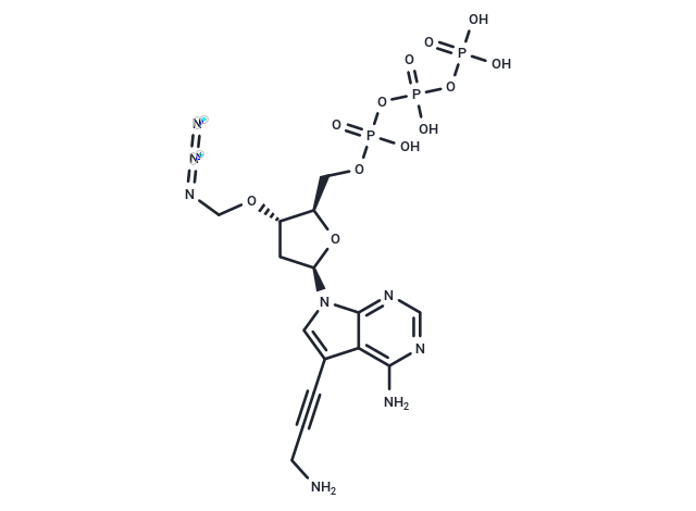 7-Deaza-7-propargylamino-3'-azidomethyl-dATP