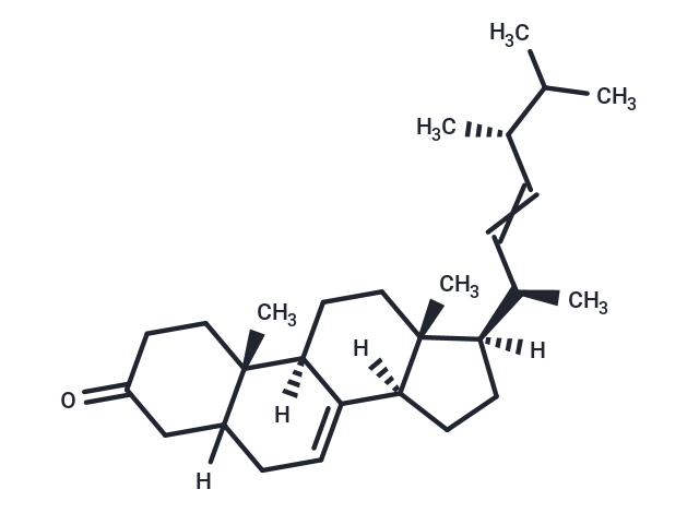 Ergosta-7,22-dien-3-one