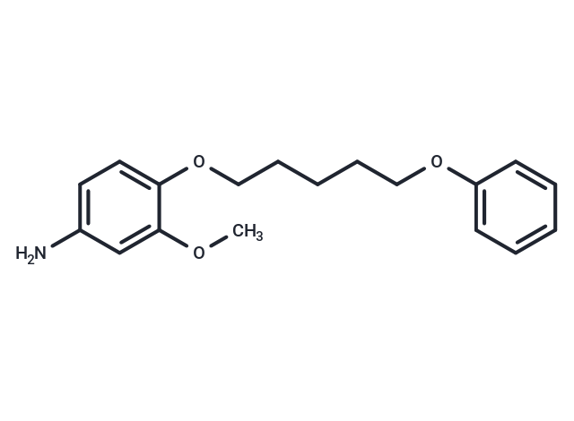 m-Anisidine, 4-((5-phenoxypentyl)oxy)-