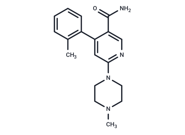 6-(4-methylpiperazin-1-yl)-4-o-tolylnicotinamide