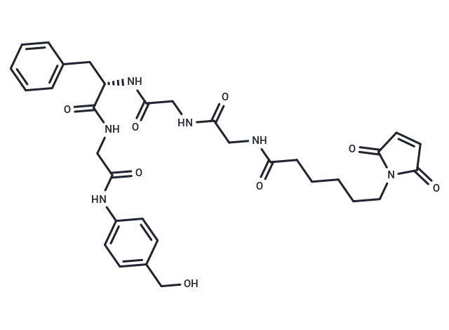 Mc-Gly-Gly-Phe-Gly-PAB-OH