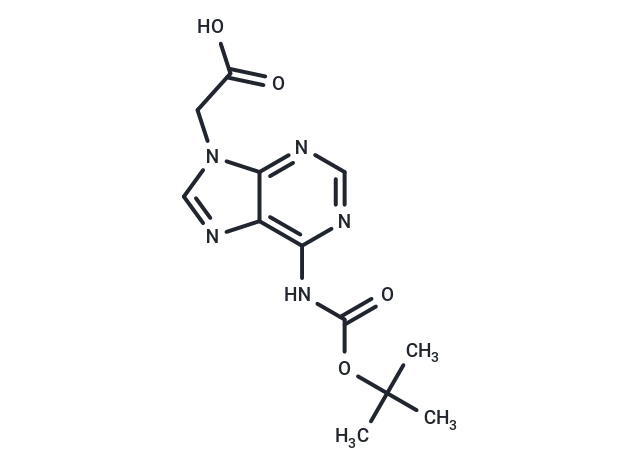 N6-Boc-adenin-9-yl  acetic acid