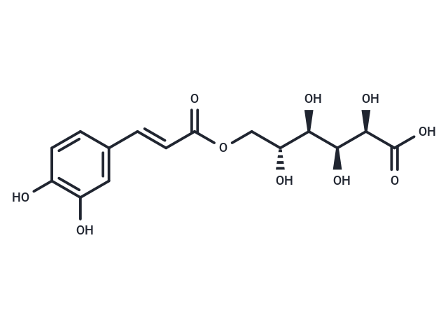 trans-Caffeoyl-6-O-D-gluconic acid