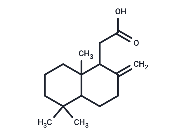 13,14,15,16-Tetranor-8(17)-labden-12-oic acid