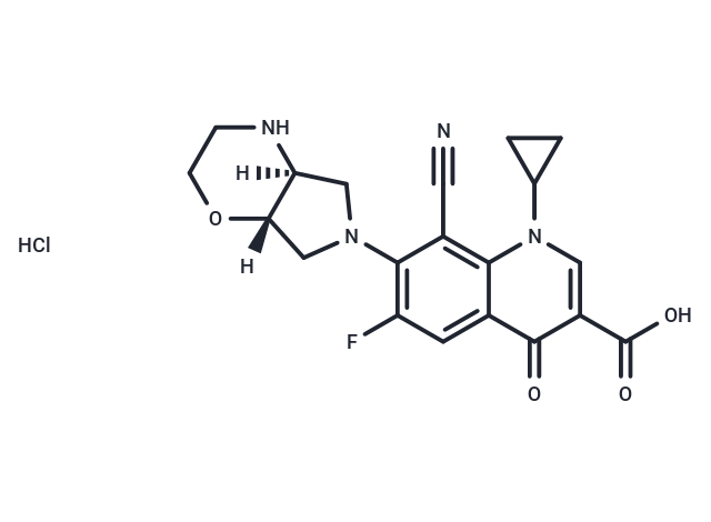 Finafloxacin hydrochloride