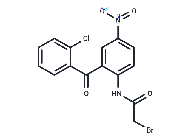 2-Bromo-N-(2-(2-chlorobenzoyl)-4-nitrophenyl)acetamide