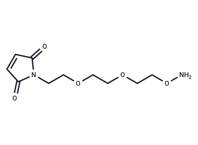 Mal-PEG2-oxyamine