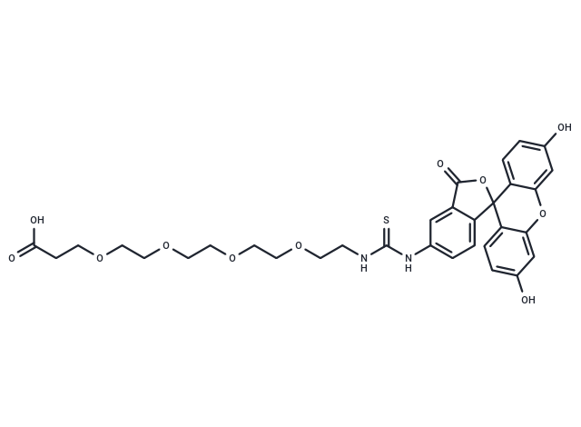 Fluorescein-PEG4-acid