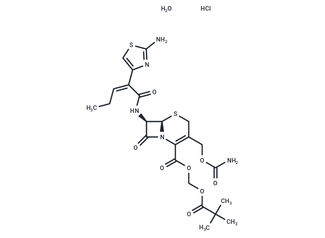 Cefcapene pivoxil hydrochloride hydrate