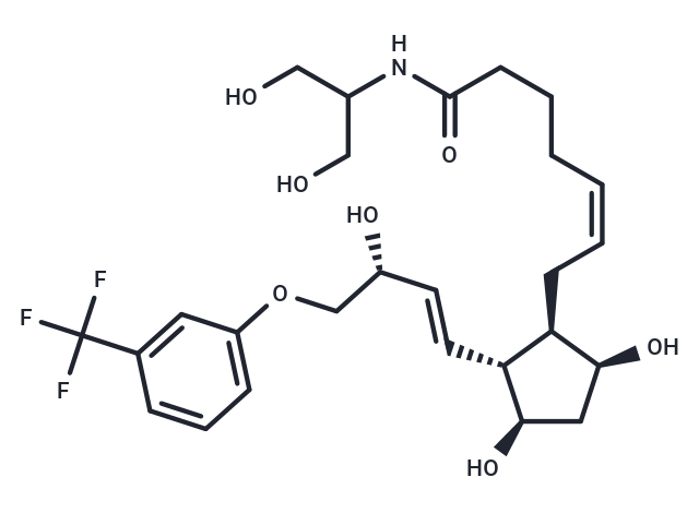 Fluprostenol serinol amide