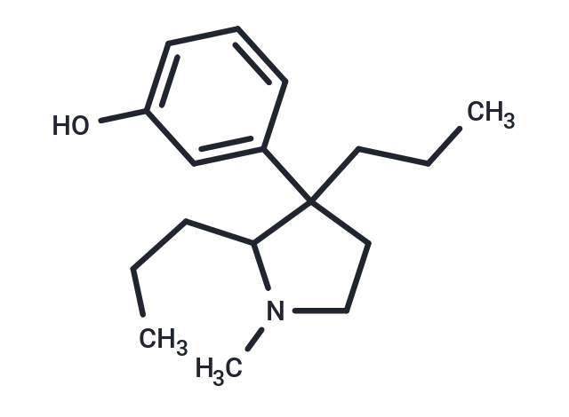 Phenol, m-(2,3-dipropyl-1-methyl-3-pyrrolidinyl)-