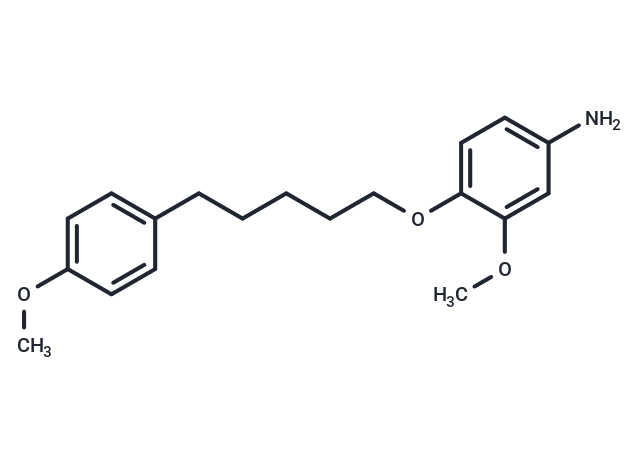 m-Anisidine, 4-((5-(p-methoxyphenyl)pentyl)oxy)-