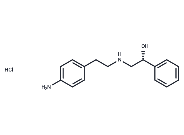 (R)-2-((4-Aminophenethyl)amino)-1-phenylethanol hydrochloride