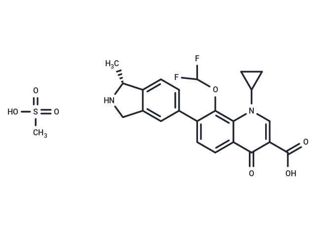 Garenoxacin mesylate