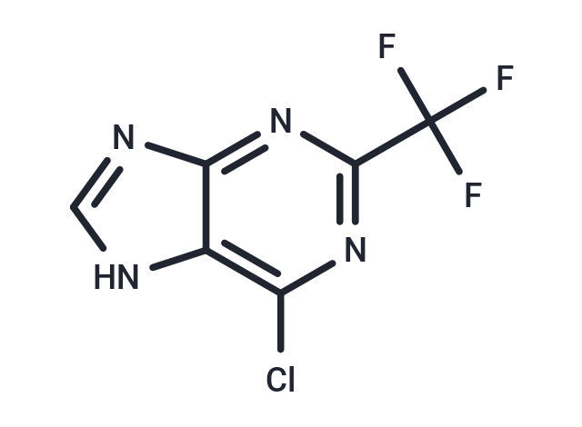 6-Chloro-2-(trifluoromethyl)-9H-purine