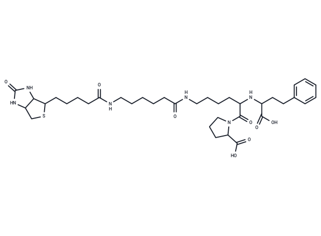 Lisinopril, epsilon-biotinamidocaproyl-