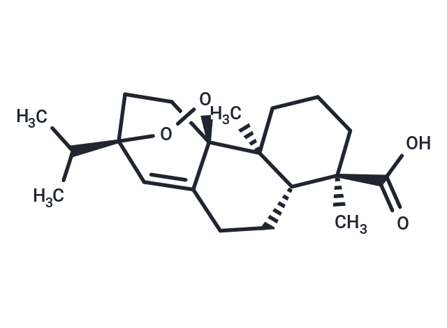 9alpha,13alpha-Epidioxyabiet-8(14)-en-18-oic acid