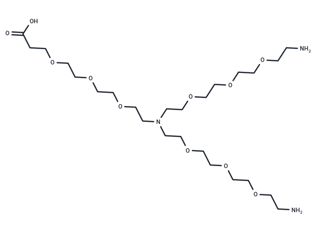 N-(PEG3-acid)-N-bis(PEG3-amine)