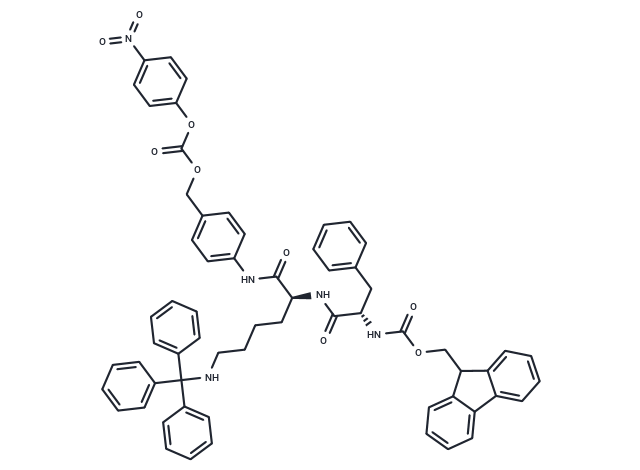 Fmoc-Phe-Lys(Trt)-PAB-PNP