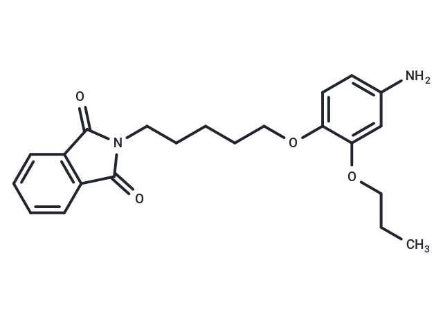 Phthalimide, N-(5-(4-amino-2-propoxyphenoxy)pentyl)-
