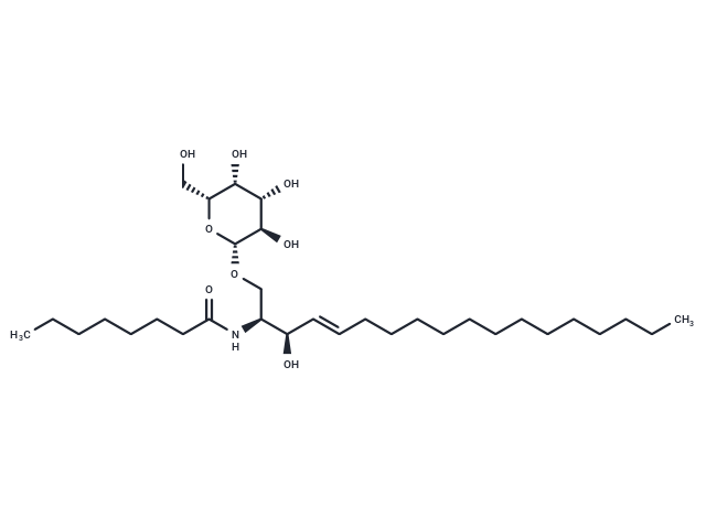 C8 Galactosylceramide (d18:1/8:0)