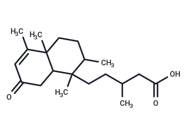 3-Clerodene-2,15-diol, 15-Carboxylic acid, 2-keton